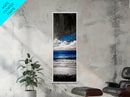 Ocean Waves, Blue Beach Art, Coastal Canvas Print, Modern Wall Art, Large Artwork, Living Room Decor, Ocean Vibes, Contemporary Art