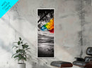 Colorful Beach Sky, Ocean Sunset Print, Coastal Photography, Seascape Art, Vibrant Wall Decor, Modern Home Art, Canvas Print
