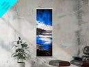 Coastal Serenity, Blue Ocean, Seascape, Canvas Print, Beach House Decor, Modern Wall Art, Minimalist Art, Living Room Wall Art