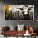 Abstract Landscape, Color Splash, Modern Art, Bold Expression, Vibrant Composition, Unique Wall Decor, Living Room, Framed Canvas Print ?