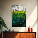 Wheat Field, Landscape Art, Framed Canvas Print, Nature Wall Art, Countryside Painting, Rustic Farmhouse Decor, Bedroom Art