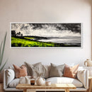 Mountain Reflection, Nature Canvas Print, Lake Wall Art, Black and White Art, Minimalist Landscape, Cabin Decor, Living Room Art
