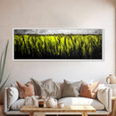 Seaweed Motion, Ocean Canvas Print, Coastal Wall Art, Minimalist Abstract, Green Sea Art, Nature Inspired, Modern Decor, Living Room Art