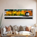 Whiskey Bottle, Abstract Bar Art, Rustic Decor, Framed Canvas Print, Liquor Wall Art, Modern Kitchen Art, Fall Wall Art