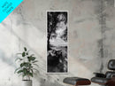 Seaside Picnic Spot, Tranquil Coastal Scene, Nature Landscape, Framed Canvas Print, Dining Room Print, Beach House Wall Art, Hallway Decor