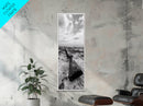 Shotgun Beach, Western Art, Coastal Edge, Canvas Print, Masculine Wall Decor, Cabin Style, Rustic Photography, Dramatic Sky