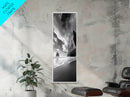 Monolith Beach View, Dramatic Cliffs, Ocean Vibe, Nature Photography, Framed Canvas Print, Modern Boho Art, Bedroom Wall Art