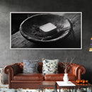 Rustic Soap Bowl, Farmhouse Kitchen Art, Homestead Decor, Simple Living Style, Canvas Print, Country Kitchen Wall Art, Autumn Accent