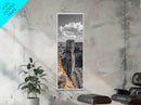 Grand Canyon View, Desert Tower, Southwest Scene, Framed Canvas Print, nature photography, office wall art, Arizona minimalist art