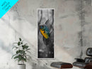 Bluegill Fish, Underwater Life, Bold Colors, Freshwater Beauty, Framed Canvas Print, Nature Art, Bathroom Wall Art, Aquatic Decor