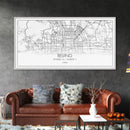 Beijing Street Map, China Map, Map Print, Modern Art, Wall Art, Canvas Print, Asian Art Print, Moving Gift, Travel Wall Art, Apartment Décor