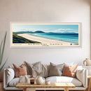Berneray Sands, Scotland Panoramic Print, Vacation Gift, Scotland Wall Art, Beach Painting, Beach Decor, Large Wall Art, Wood Frame Art