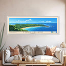 Corn Island, NICARAGUA Panoramic Print, Vacation Gift, NICARAGUA Wall Art, Beach Painting, Beach Decor, Beach Or Lakehouse Art