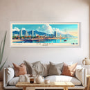Da Nang, Vietnam Panoramic Beach Print, Vacation Gift, Vietnam Wall Art, Framed Canvas Print, Framed Beach Painting