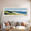 Grobust beach, Scotland Panoramic Beach Print, Vacation Gift, Scotland Wall Art, Beach Painting, Beach Decor, Beach Painting