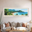 Thailand, Haad Rin, Ko Pha Ngan Panoramic Print, Vacation Gift, Haad Rin, Ko Pha Ngan Wall Art, Beach Painting, Beach Decor, Beach Or Lakehouse Art