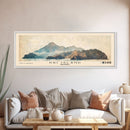 Kri Island, Indonesia Watercolor Beach Print, Vacation Gift, Indonesia Wall Art, Beach Painting, Beach Decor, Beach Painting