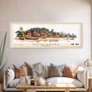 Nosy Kumba, Madagascar Watercolor Beach Print, Vacation Gift, Madagascar Wall Art, Beach Painting, Beach Decor, Beach Painting
