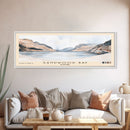 Sandwood Bay, Scotland Watercolor Print, Vacation Gift, Scotland Wall Art, Beach Painting, Beach Decor, Large Wall Art, Wood Frame Art