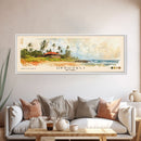 Uppuveli, Sri Lanka Watercolor Beach Print, Vacation Gift, Sri Lanka Wall Art, Beach Painting, Beach Decor, Beach Painting