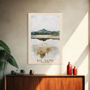 Big Sand, Scotland Watercolor Beach Print, Vacation Gift, Scotland Wall Art, Beach Painting, Beach Decor, Beach Painting