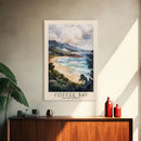 Coffee Bay, South Africa Watercolor Beach Print, Vacation Gift, South Africa Wall Art, Beach Painting, Beach Decor, Beach Painting