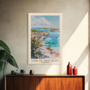 Elbow Cay, Abaco Islands, Bahamas Watercolor Beach Print, Vacation Gift, Bahamas Wall Art, Beach Painting, Beach Decor, Beach Painting