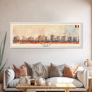 Arad Romania Travel Art, City Art, Framed Canvas Print or Metal Wall Art, Europe Travel Poster, Panoramic Wall Art, Extra Wide Wall Art