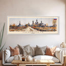 Cherepovets Russia Travel Print Wall Art, Panoramic City Art, Travel Art, Wall Decor, Vacation Gift, Framed Canvas Print Or Metal Art