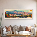 Murcia Spain Travel Art, City Art, Framed Canvas Print or Metal Wall Art, Europe Travel Poster, Panoramic Wall Art, Extra Wide Wall Art