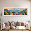 Niksic Montenegro Travel Print Wall Art, Panoramic City Art, Travel Art, Wall Decor, Vacation Gift, Framed Canvas Print Or Metal Art