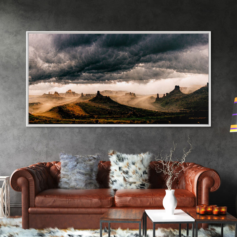 Arizona landscape canvas print, Western theme art, Wild West art