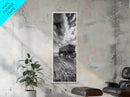 Old Wooden Wagon, Rustic Landscape, Framed Canvas Print, Western Décor, Farmhouse Wall Art, Minimalist Art, Extra Wide Art