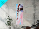 Western Cowgirl Art, Canvas Print, Rustic Wall Art, Moody Woman Painting, Dark Romance Painting, Coastal Cowgirl Décor, Gift Idea Him
