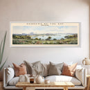 Gardens by the Bay COUNTRY | Framed Travel Poster Canvas Print | Trendy Wall Art | Watercolor Painting | Living Room Art | Unique Art