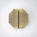 Alto, Solid Brass Half Hex Pulls