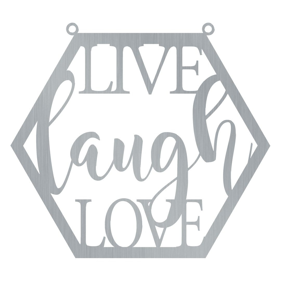Hexagon Live Laugh Love, photo 2 of 3