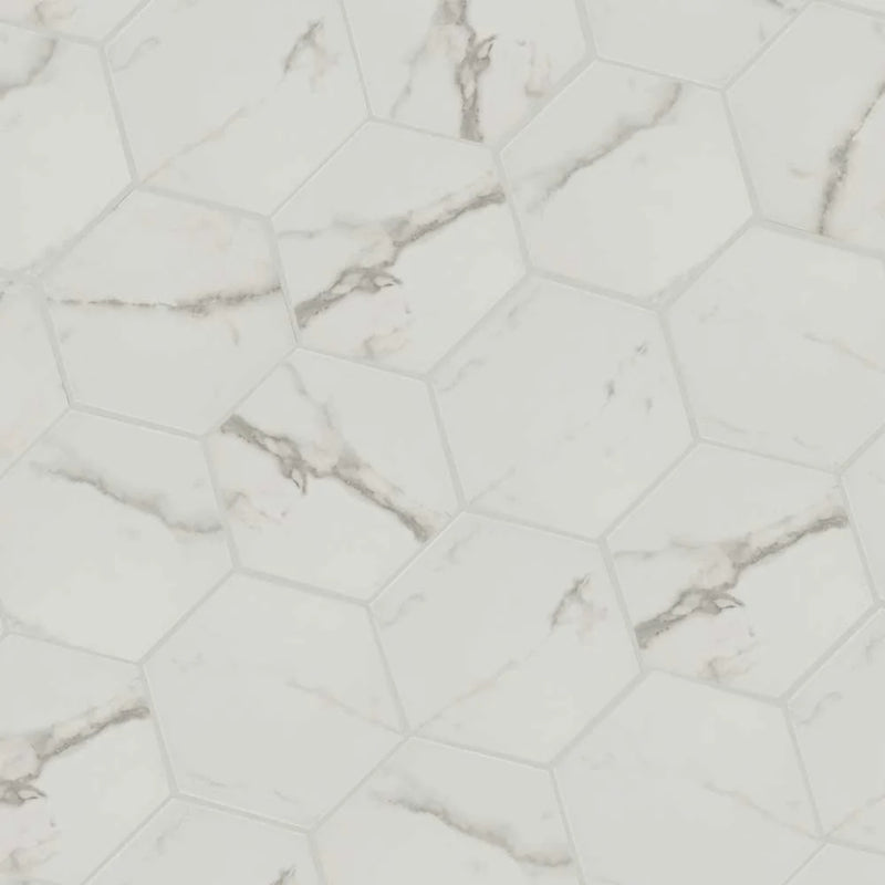 MSI Hexley Marbello Porcelain Hexagon Wall and Floor Tile