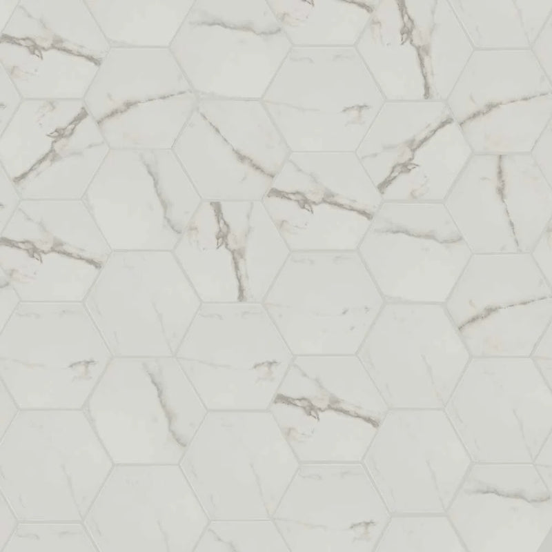 MSI Hexley Marbello Porcelain Hexagon Wall and Floor Tile