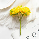 GobekUsa Artificial Flower Stamen Bouquet for Wedding, DIY, Party Decor, Home, Scrapbooking