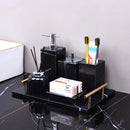 GobekUsa Black Marquina Marble Bathroom Set cue.opti