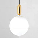 GobekUsa Glass Ball LED Bedside Pendant Lamp