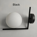 GobekUsa Gold Glass Ball Wall Sconce LED Round Ball Wall Lamp