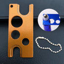 GobekUsa Essential Oils Opener for Roller Balls & Caps - Metal Corkscrew Tool