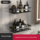 GobekUsa Bathroom Corner Shelves Suction Cup Storage Rack Shower & Kitchen Organizer