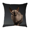 GobekUsa Cute Cat Sofa Cotton Linen Cushion Cover Pillowcase Home Decor Pillow