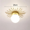 GobekUsa LED Ceiling Lights: Modern Nordic Home Hallway Lighting for Locker Room Decor