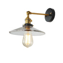 GobekUsa Japanese Glass Wall Light Retro Modern Wall Lamps for Home Lighting