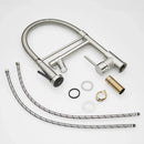 GobekUsa LED Kitchen Faucet with Dual Spouts and Single Handle