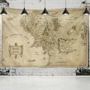 GobekUsa Antique Pirate Treasure Map Tapestry Wall Hanging Hippie Boho Decor